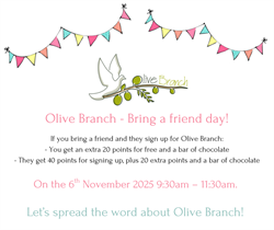 Olive Branch Bring a Friend Da